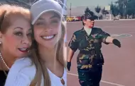 Milett Figueroa revela que su mam�, do�a Martha, fue militar: "Me da un orgullo enorme ser tu hija"