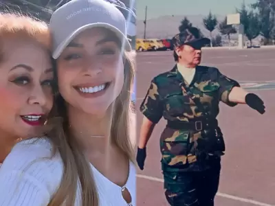 Milett Figueroa sorprende al revelar el pasado militar de su mam�.
