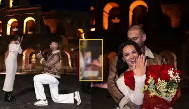 Angie Arizaga guard� este detalle tras su pedida de mano y sorprendi� a todos.