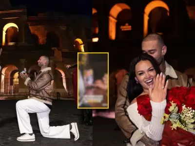 Angie Arizaga guard� este detalle tras su pedida de mano y sorprendi� a todos.