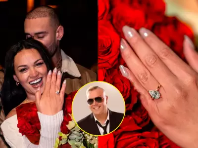 Carlos Cacho revela el precio del lujoso anillo de compromiso de Angie Arizaga.