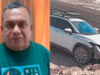 Tony Rosado reaparece tras accidente en Arequipa y confirma que seguir� cantando.