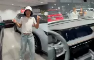 Valentino se compra auto de lujo y celebra con su familia: "Todo esfuerzo tiene su recompensa"