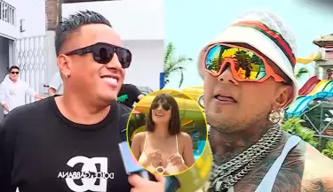 Micheille Soifer critica reacci�n de Christian Cueva por presunta amenaza a 'La Mackyna'.