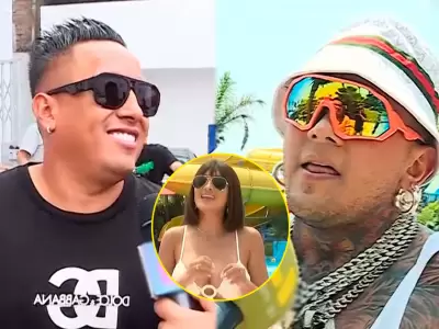 Micheille Soifer critica reacci�n de Christian Cueva por presunta amenaza a 'La Mackyna'.