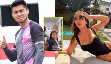 Melissa Paredes recurre a profesionales para corregir corte de cabello de su hija.