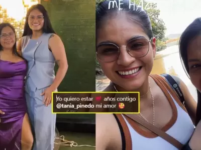 Lis Padilla reafirma su amor con Tania Pinedo con rom�ntico video.