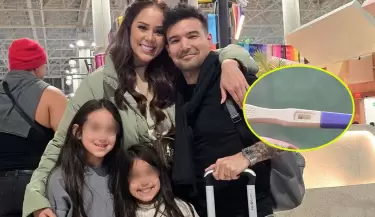 Karen Schwarz sorprendi� al compartir una prueba de embarazo positiva