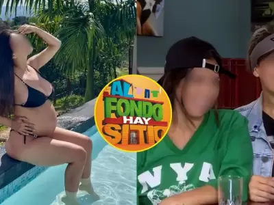 Reconocida actriz anuncia embarazo y comparte tiernas im�genes de como espera a su primog�nita.