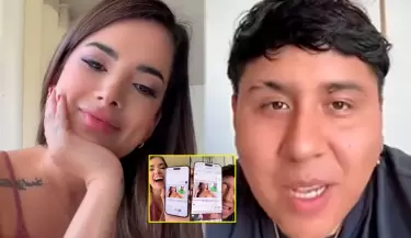 Suheyn Cipriani y Macarius enfrentan ampay en vivo tras beso captado.