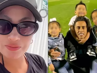 Pamela L�pez acusa a Christian Cueva de no cumplir con sus hijos en Navidad.