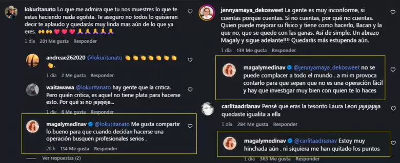 Respuestas de Magaly Medina
