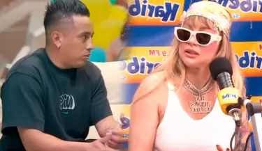 Christian Cueva responde a Leslie Shaw por cr�ticas a su look en conciertos de Pamela Franco