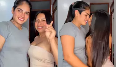 Lis Padilla comparte un video besando a su novia Tania Pinedo