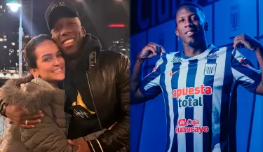 Daniela Darcourt le dedica emotivo mensaje a Luis Adv�ncula por su fichaje en Alianza Lima.