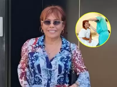 Magaly Medina revela c�mo vive su recuperaci�n tras someterse a un lifting facial en Argentina.
