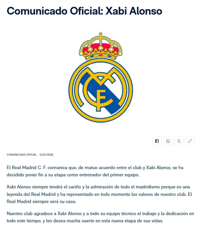 Xabi Alonso dej� el Real Madrid tras perder ante Barcelona. (Foto: Captura)