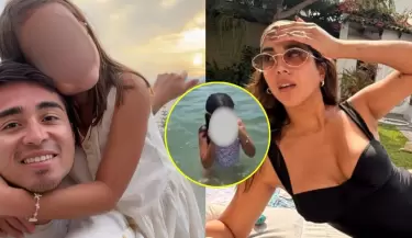 Rodrigo Cuba disfruta tiempo familiar con su hija M�a despu�s de conflicto medi�tico con Melissa Paredes.