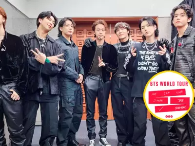 BTS llega al Per� este 2026 como parte de su gira mundial.