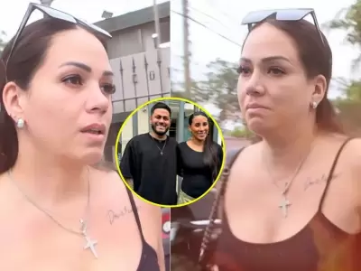 Melissa Klug, al borde del llanto, tras difundirse video de agresi�n contra Samahara Lobat�n.