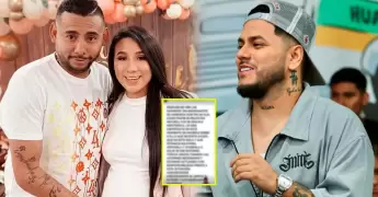 Jazm�n Pinedo cuenta que celebr� Navidad con su pareja Pedro Araujo y su ex Gino Assereto.