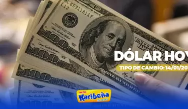 Precio del d�lar hoy, 14 de enero.