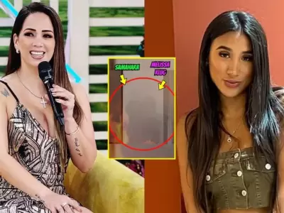 Melissa Klug llega a casa de Samahara tras video de agresi�n y ambas protagonizan conmovedor abrazo.