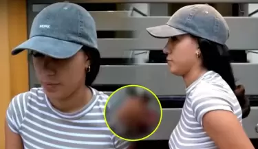 Samahara Lobat�n reaparece ante c�maras tras agresi�n de Bryan Torres