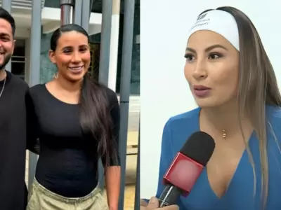 Pamela L�pez conmueve al revelar que fue v�ctima de violencia y respalda a Samahara Lobat�n.