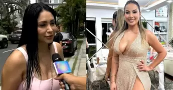 Evelyn Vela respalda a Samahara Lobat�n y rechaza cualquier burla sobre agresi�n.