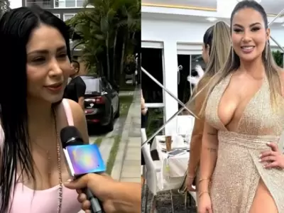 Pamela Franco marca distancia de Pamela L�pez tras cr�ticas a sus conciertos.