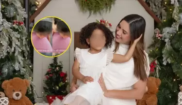 Darinka Ram�rez luce su pancita y protagoniza emotivo momento junto a su hija.
