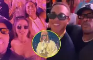 Jefferson Farf�n presente en concierto de Bad Bunny con Xiomy Kanashiro y sus hijos: "Dame luz"