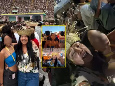 Tula Rodr�guez y su hija protagonizan tierno momento en concierto de Bad Bunny.