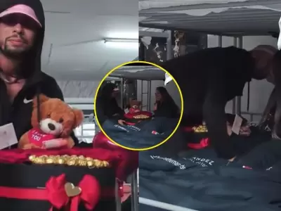 Jossmery Toledo vuelve a acaparar miradas tras rom�ntico gesto de Isander P�rez en reality.