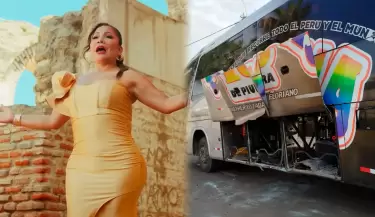 Marisol se solidariza con Armon�a 10 de Walther Lozada tras ataque a su bus en Trujillo.