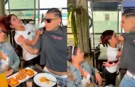 "�Quieres salir de nuevo en Magaly?": Botan a Paul Michael de restaurante frente a Pamela L�pez