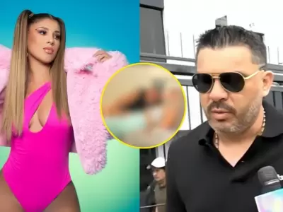 Yahaira Plasencia genera rumores al lucirse con misteriosa pancita junto a Luis Fernando Rodr�guez.