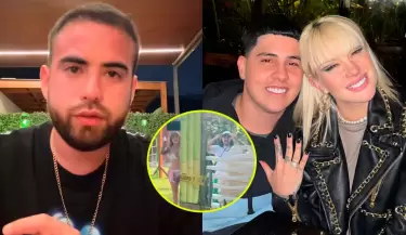 C�sar BK denuncia al novio de Leslie Shaw de agresi�n