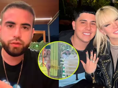 C�sar BK denuncia al novio de Leslie Shaw de agresi�n