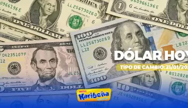 Precio del d�lar hoy, 21 de enero.