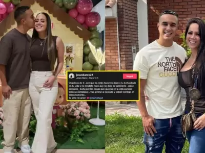 Jes�s Barco muestra su apoyo a Melissa Klug en medio de la agresi�n a Samahara Lobat�n.