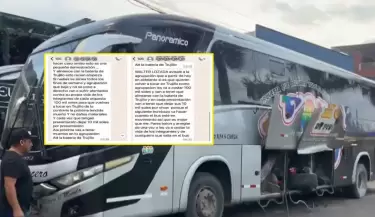 Armon�a 10 vuelve a ser blanco de extorsi�n: piden S/100 mil tras atentado con explosivos.