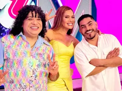 Laura Huarcayo, Erick Elera y La Carlota en 'MQM'