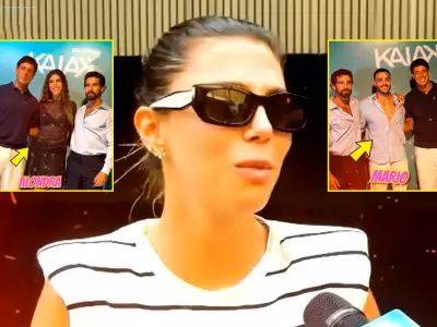 Alondra Garc�a Mir� rompe su silencio tras coincidir con Mario Irivarren en evento.