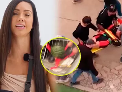 Paloma Fiuza sufri� un grave accidente en reality