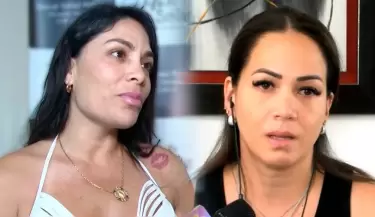 Evelyn Vela sobre Melissa Klug facturando por Samahara Lobat�n