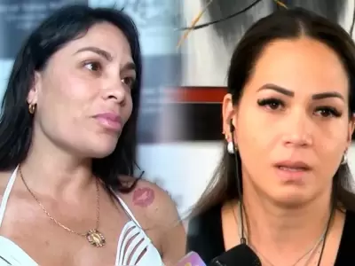 Evelyn Vela sobre Melissa Klug facturando por Samahara Lobat�n