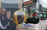 Lionel Messi caus� furor al saludar a pasajeros del Metropolitano en su traslado al partido contra Alianza Lima