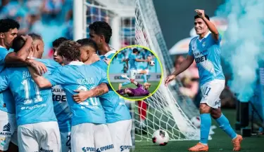 Sporting Cristal se impone ante Universidad Cat�lica de Ecuador en la Tarde Celeste 2026.
